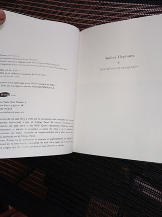 LIBRO-DVD 'DESAYUNO CON DIAMANTES'