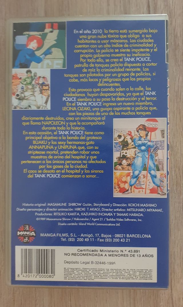 Dominion Tank Police Actos I & II