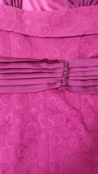 Vestido fiesta fucsia