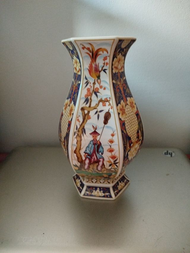 Jarrón de porcelana panda