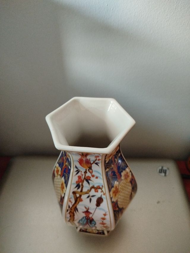 Jarrón de porcelana panda