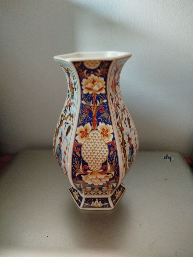 Jarrón de porcelana panda