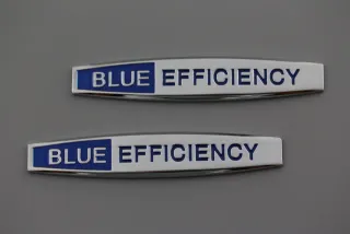 LOGO BLUE EFFICENCY MERCEDES CROMADO GL 