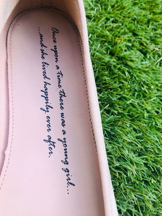 Zapato manoletina niña T35 + complemento