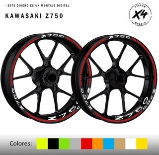 Kit pegatinas Kawasaki Z750