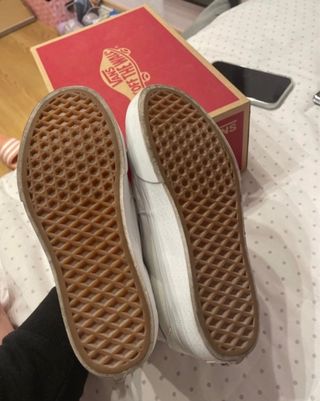 Vans Sk8-Hi Platform 2, blancas, Talla 37