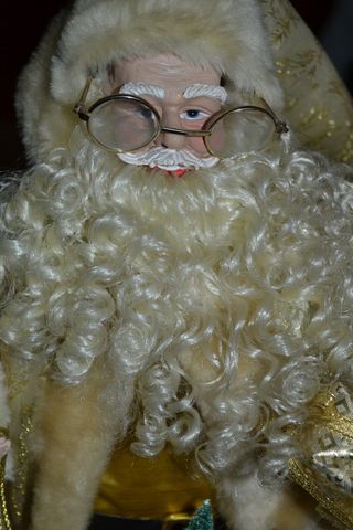 Babbo Natale in porcellana 31 cm
