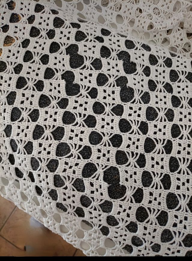 Coppia tende fatte a mano