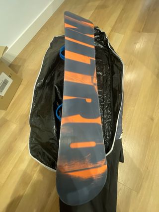 Tabla snow y fijaciones modelo Prime Nitro 158