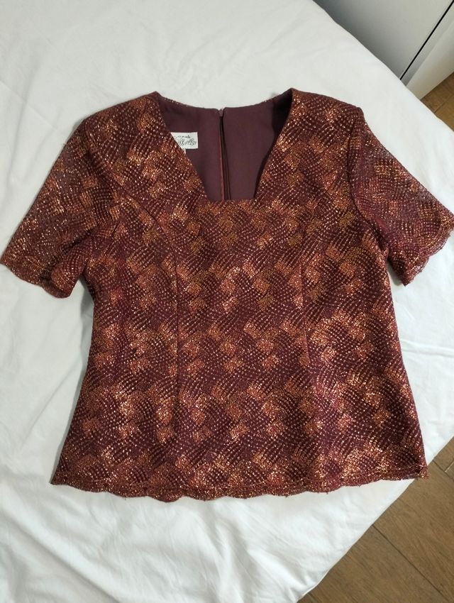 Blusa para fiestas y eventos