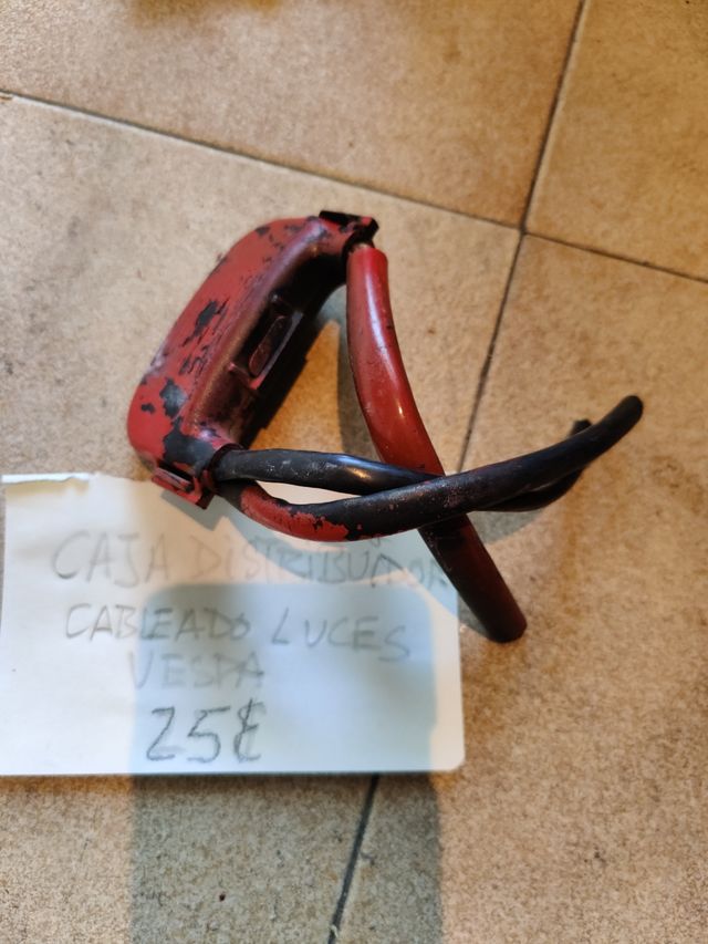 Scatola di distribuzione della luce cablata Vespa