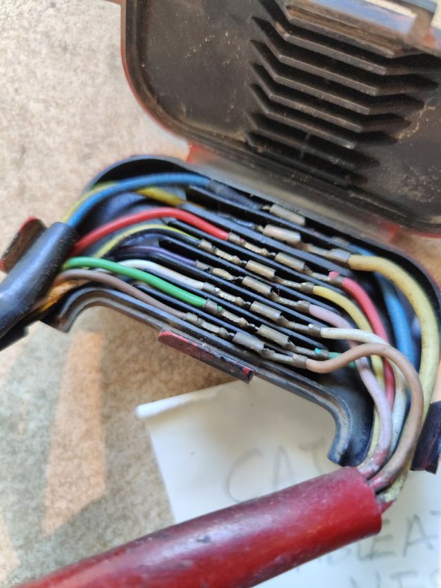 Scatola di distribuzione della luce cablata Vespa