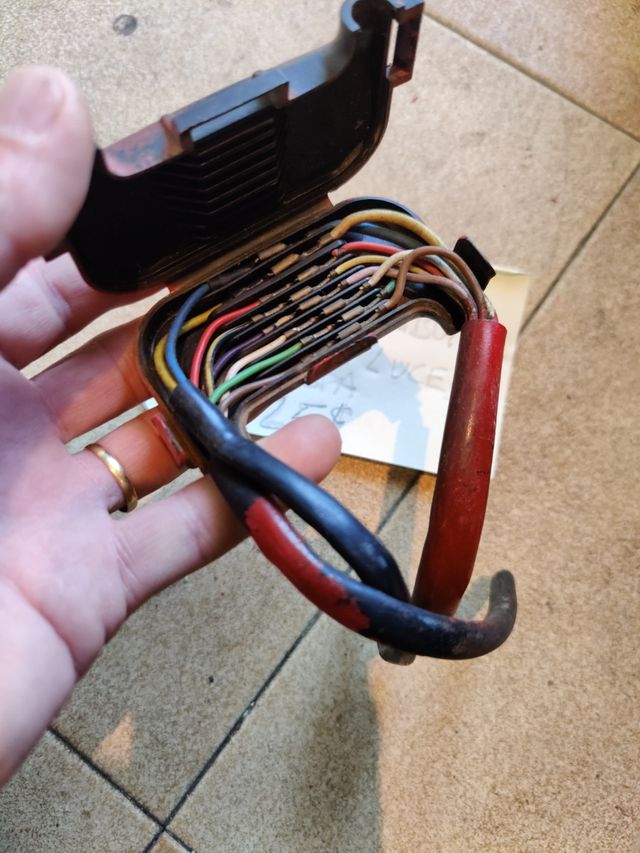 Scatola di distribuzione della luce cablata Vespa