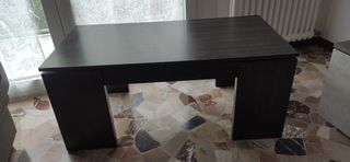 Tavolino con piano elevabile a scomparsa