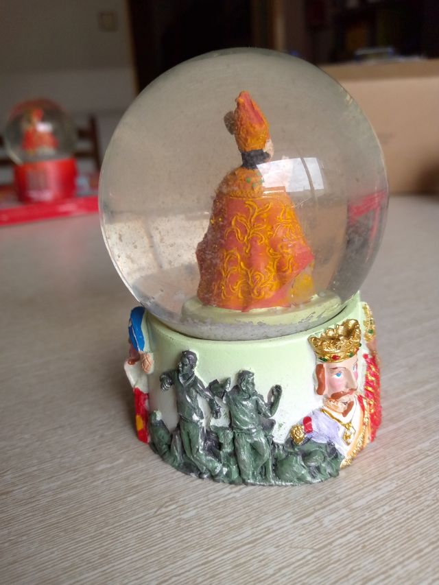 Esfera de nieve-Pamplona