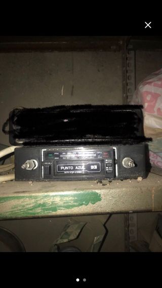 Radio-cassette antiguo