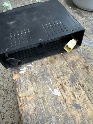 Radio-cassette antiguo