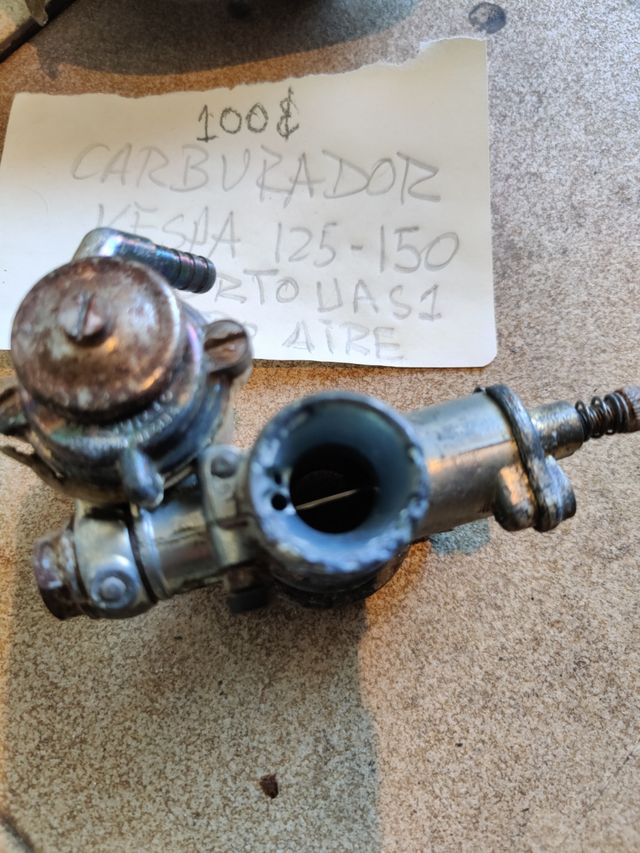 Carburatore e filtro aria Vespa 125-15