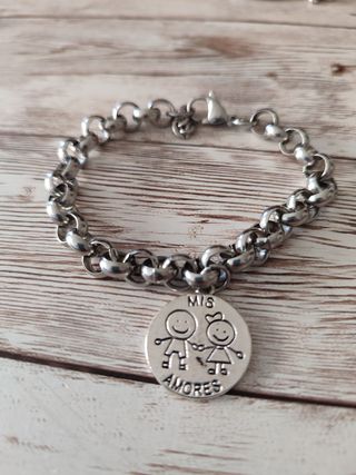 Pulseras acero/zamak