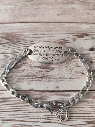 Pulseras acero/zamak