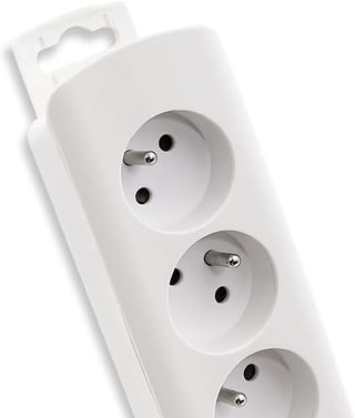 QOLTEC 50280 Multipresa 8 PRESE 1,8 M Bianco