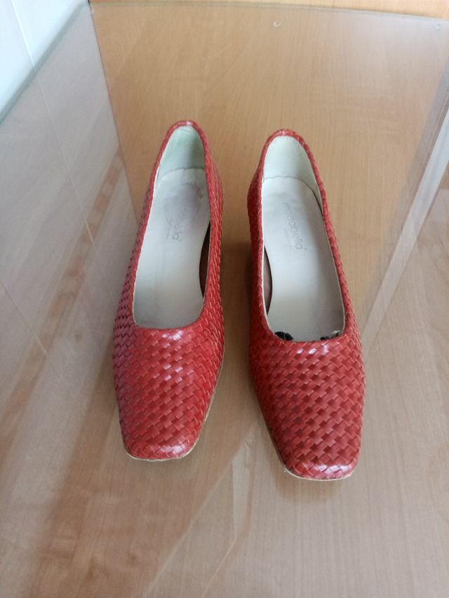 ZAPATO PIEL DE TACON 