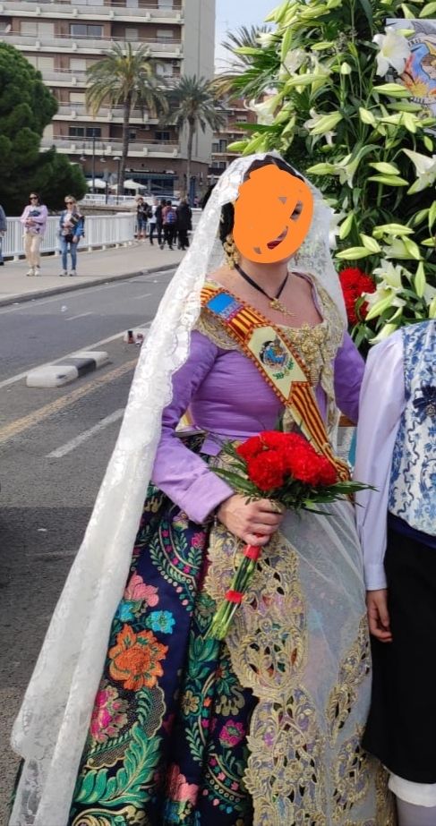 Traje Fallera T 36-38