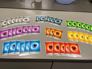 Carte pokemon energia nuove pezzi 45 