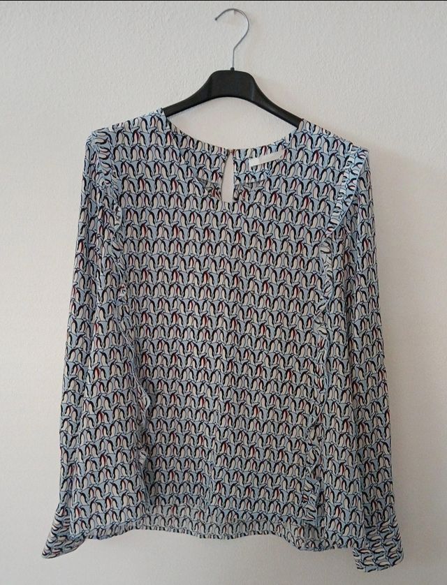 Maglia vintage fantasia seta donna