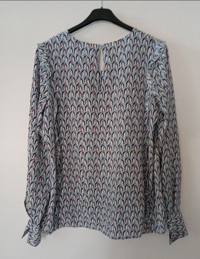 Maglia vintage fantasia seta donna