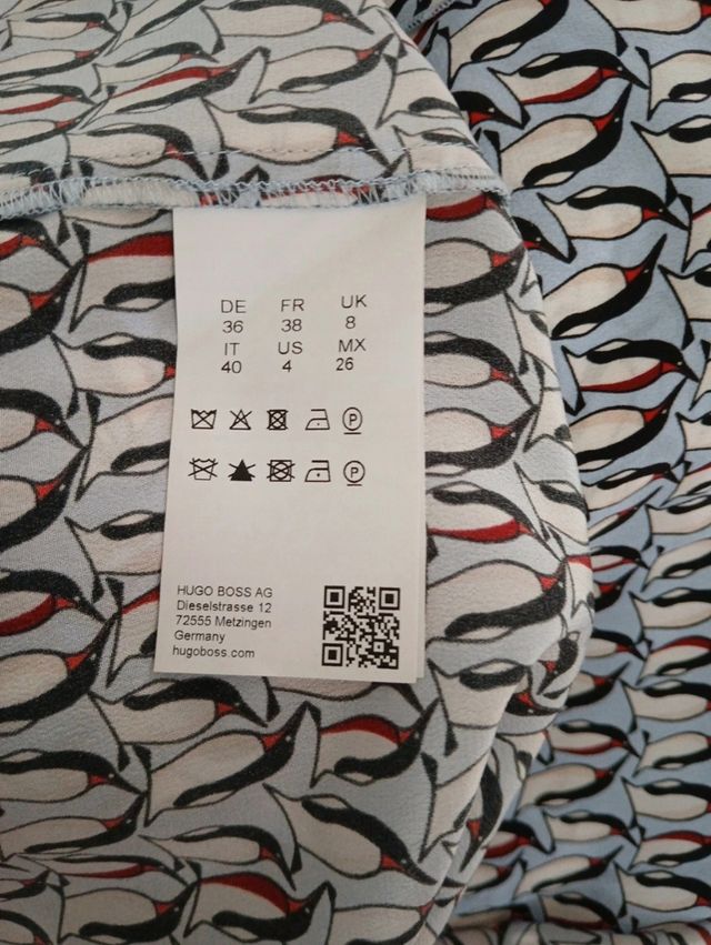 Maglia vintage fantasia seta donna