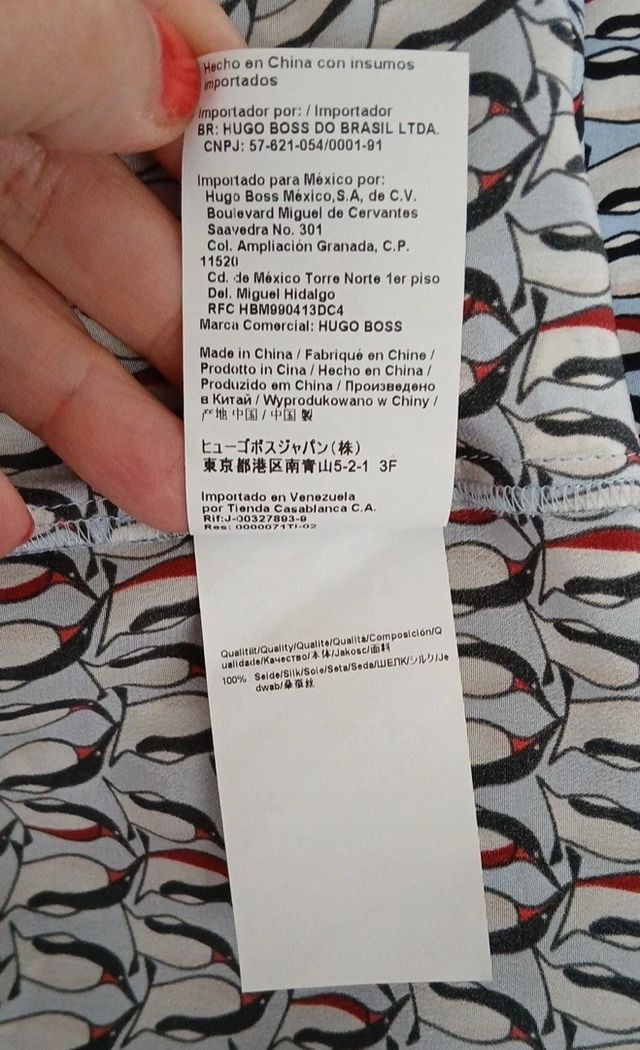 Maglia vintage fantasia seta donna