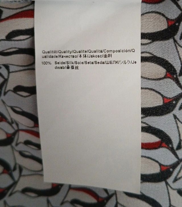 Maglia vintage fantasia seta donna