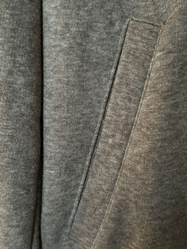 Felpa grigia cappuccio, originale Nike mai usata