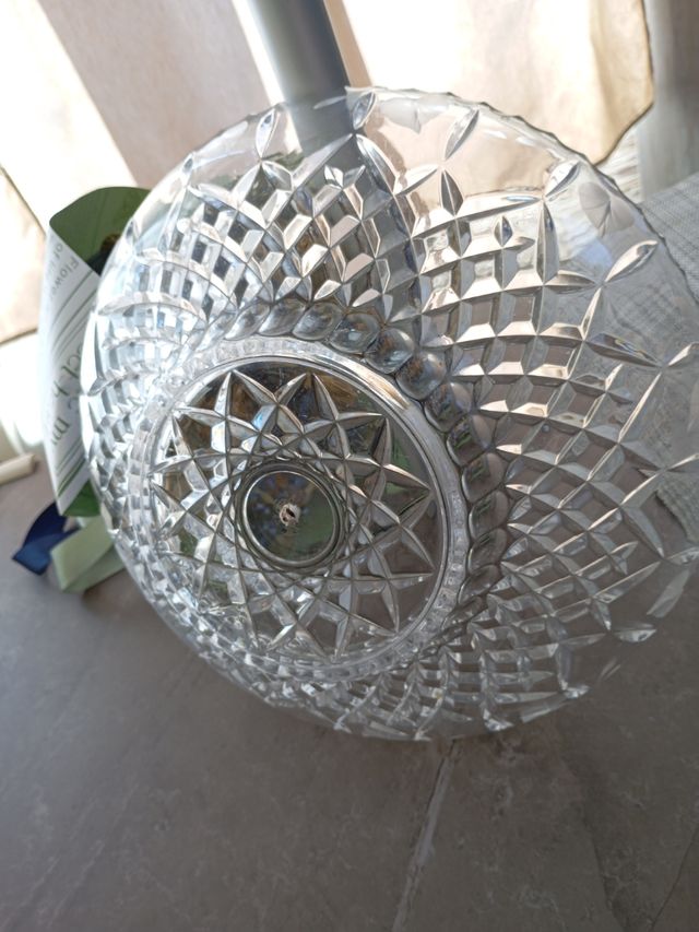 Centro tavolo:puro:crstallo