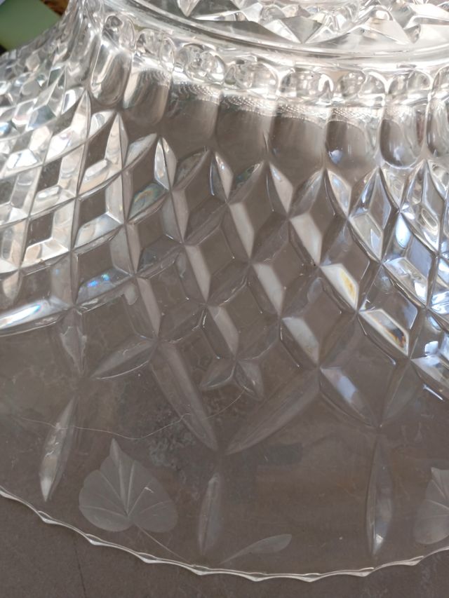 Centro tavolo:puro:crstallo