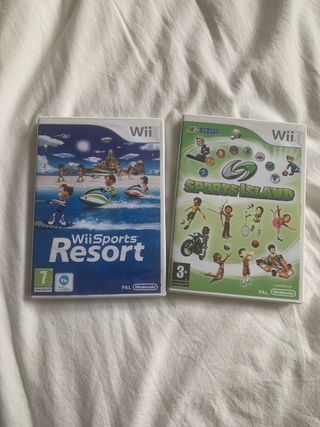 Pack juegos Wii sports