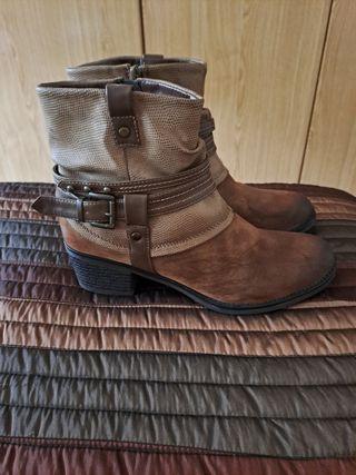 Botines tipo campero
