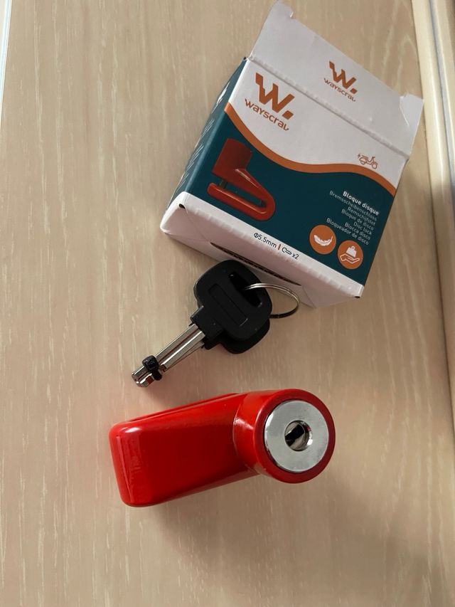 Nuevo Candado de disco antirrobo bloqueo