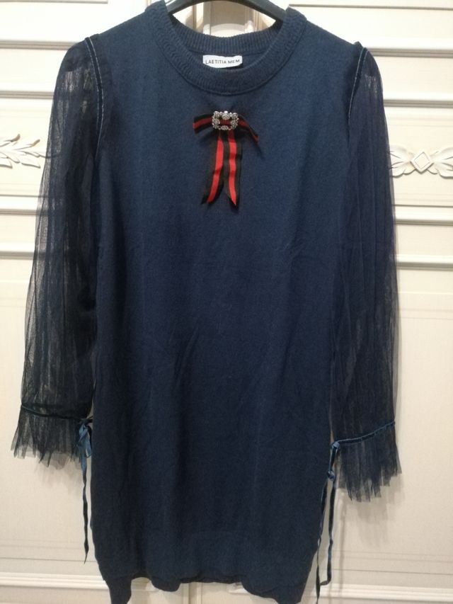 Abito vestito donna maglia taglia 42