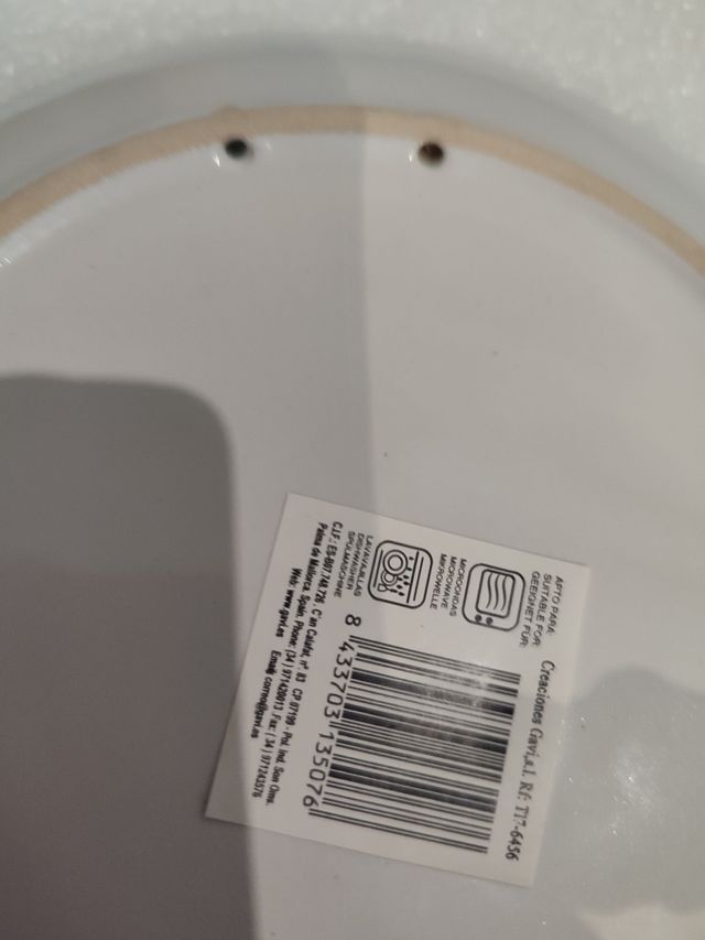 Plato Cerámica Colorido,Nuevo19 cmColgarDecoracion