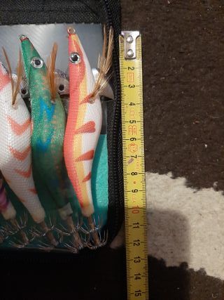 Lote de 10 señuelos de pesca sin estrenar 