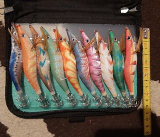 Lote de 10 señuelos de pesca sin estrenar 