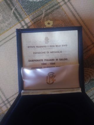 Medaglia scudetto 1986 Juventus