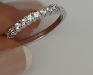 Anillo alianza plata finito