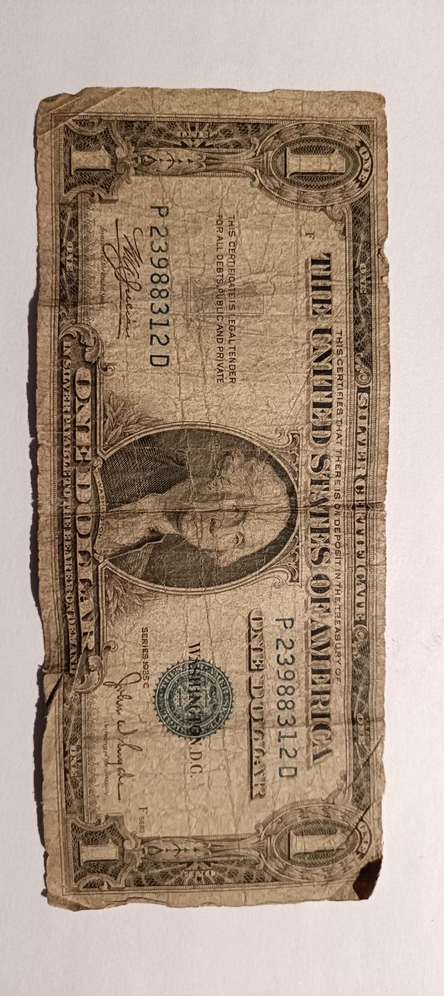 Banconota USA - 1 Dollaro 1935 C - Blu R/E