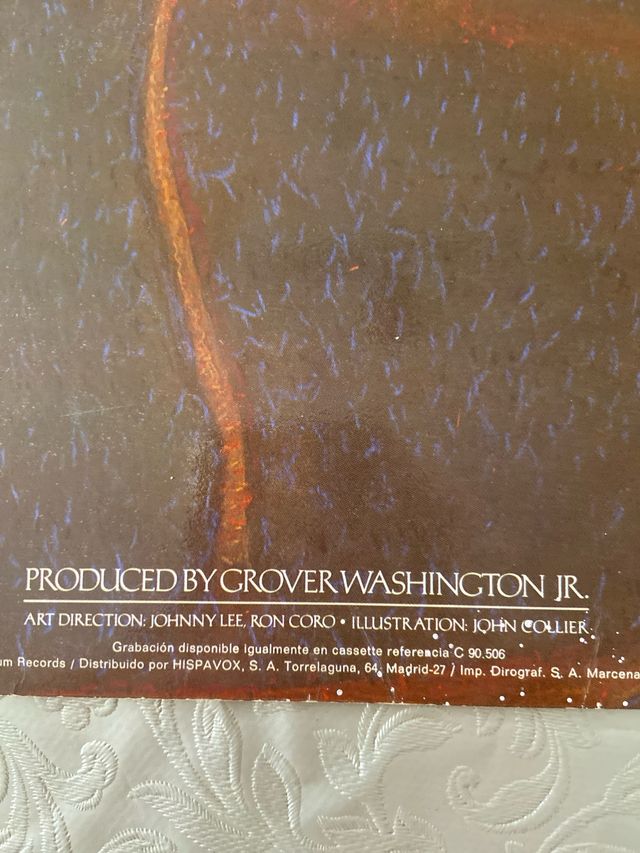 Grover Washington JR vinilo LP