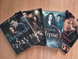 Pack/Lote Libros Oficiales de la Saga Crepúsculo 