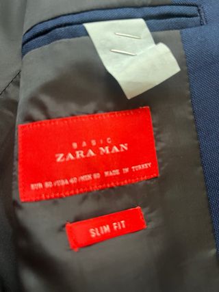 Traje de zara 