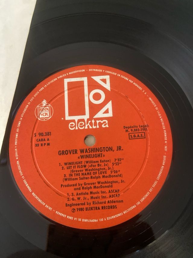 Grover Washington Jr Vinilo Lp